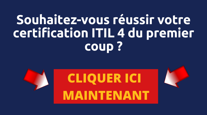 certification itil, itil v4, certification itil v4, itil foundation, examen itil 4